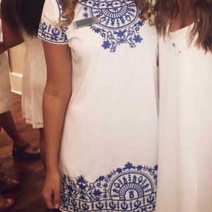 Lulu’s Embroidered Shift Dress